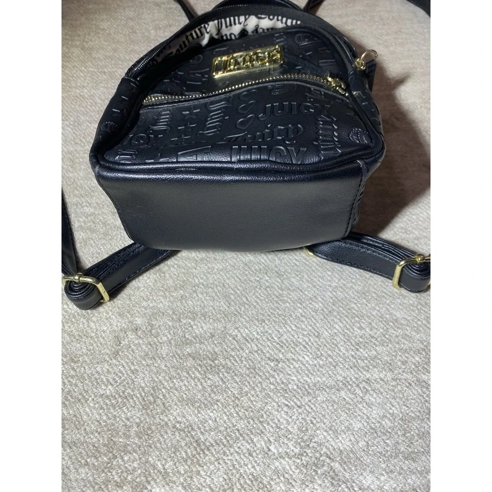 Juicy Couture Black Mini Backpack only